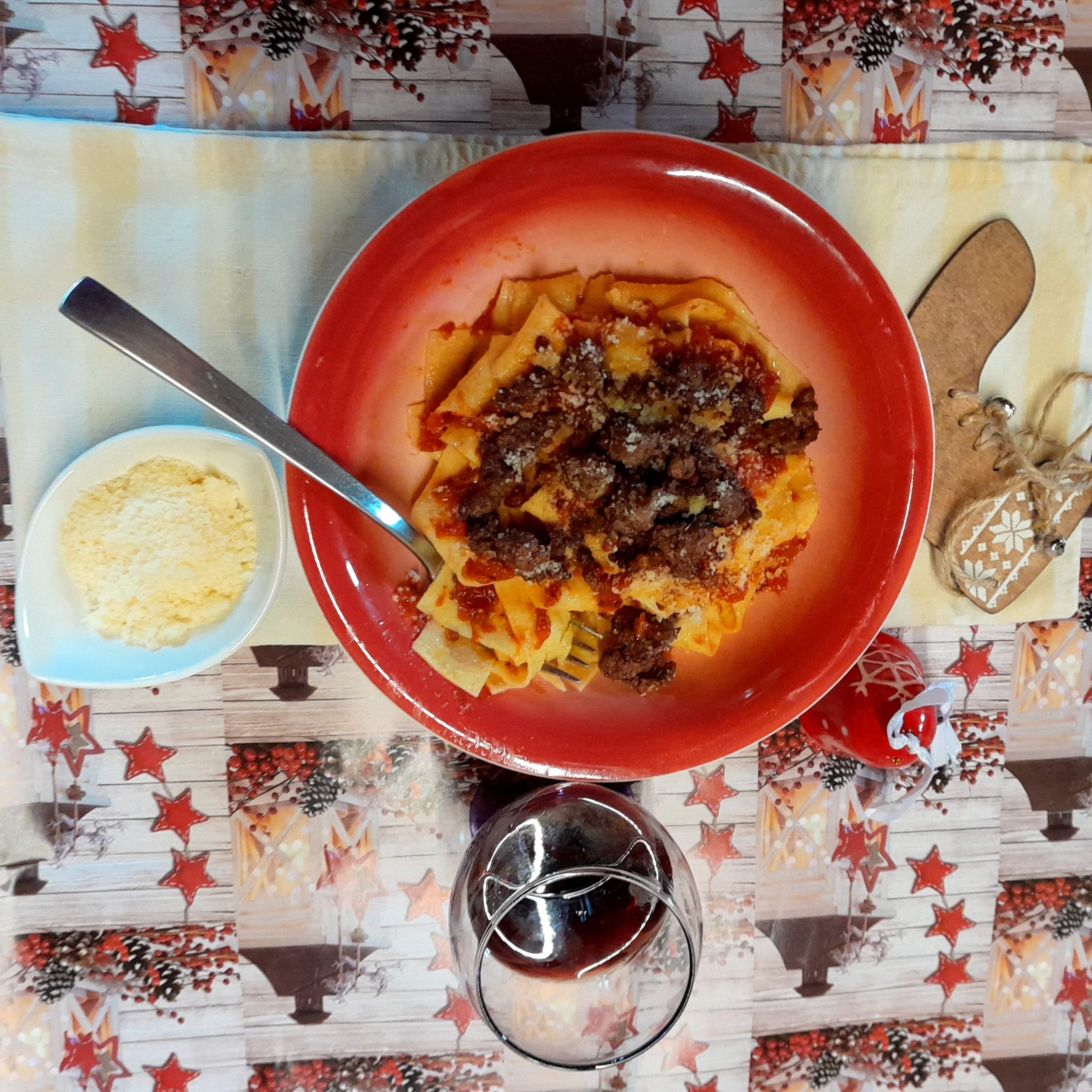 PAPPARDELLE AL SUGO DI CINGHIALE.. LU' CIGNALE ...