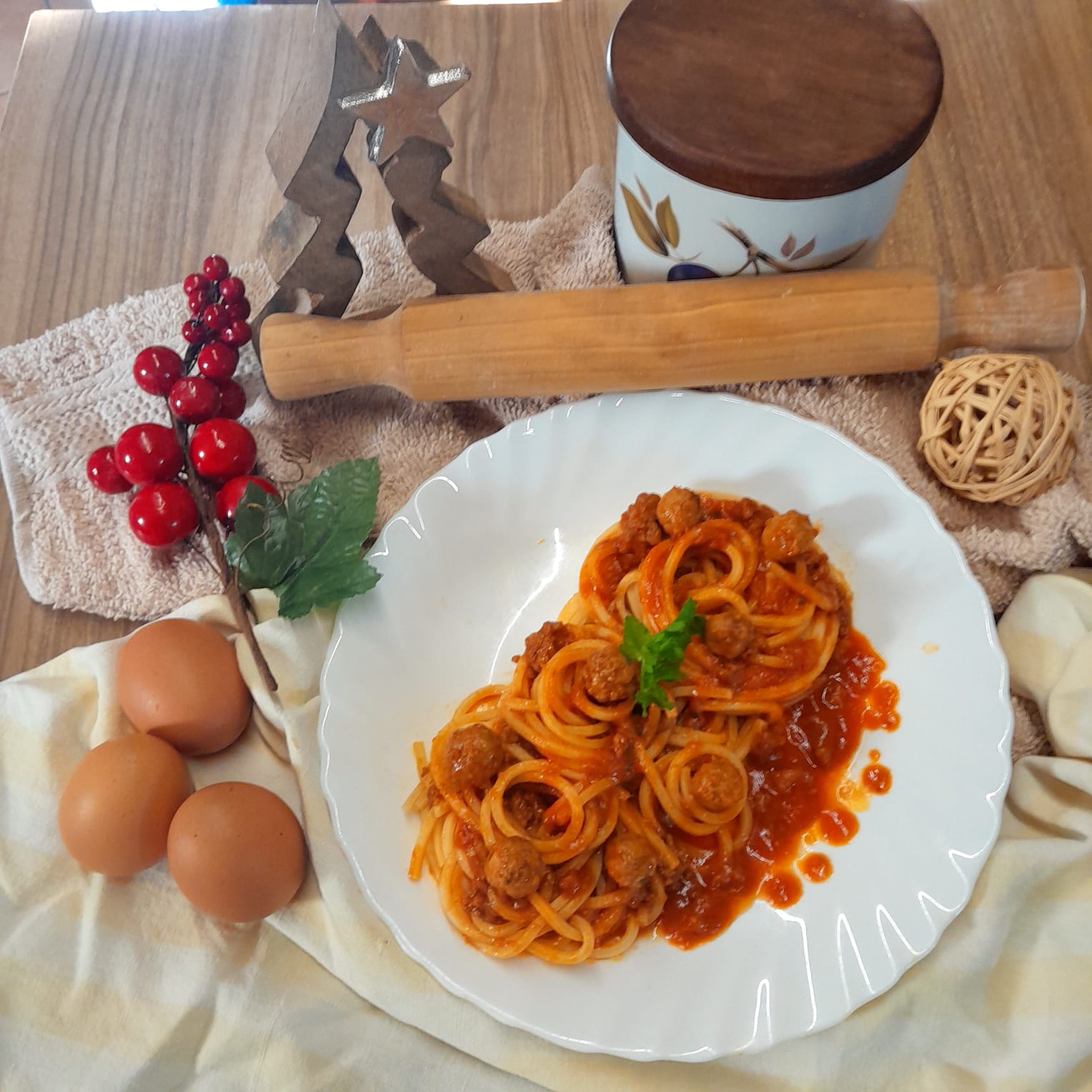 MACCHERONI ALLA CHITARRA CON LE PALLOTTINE